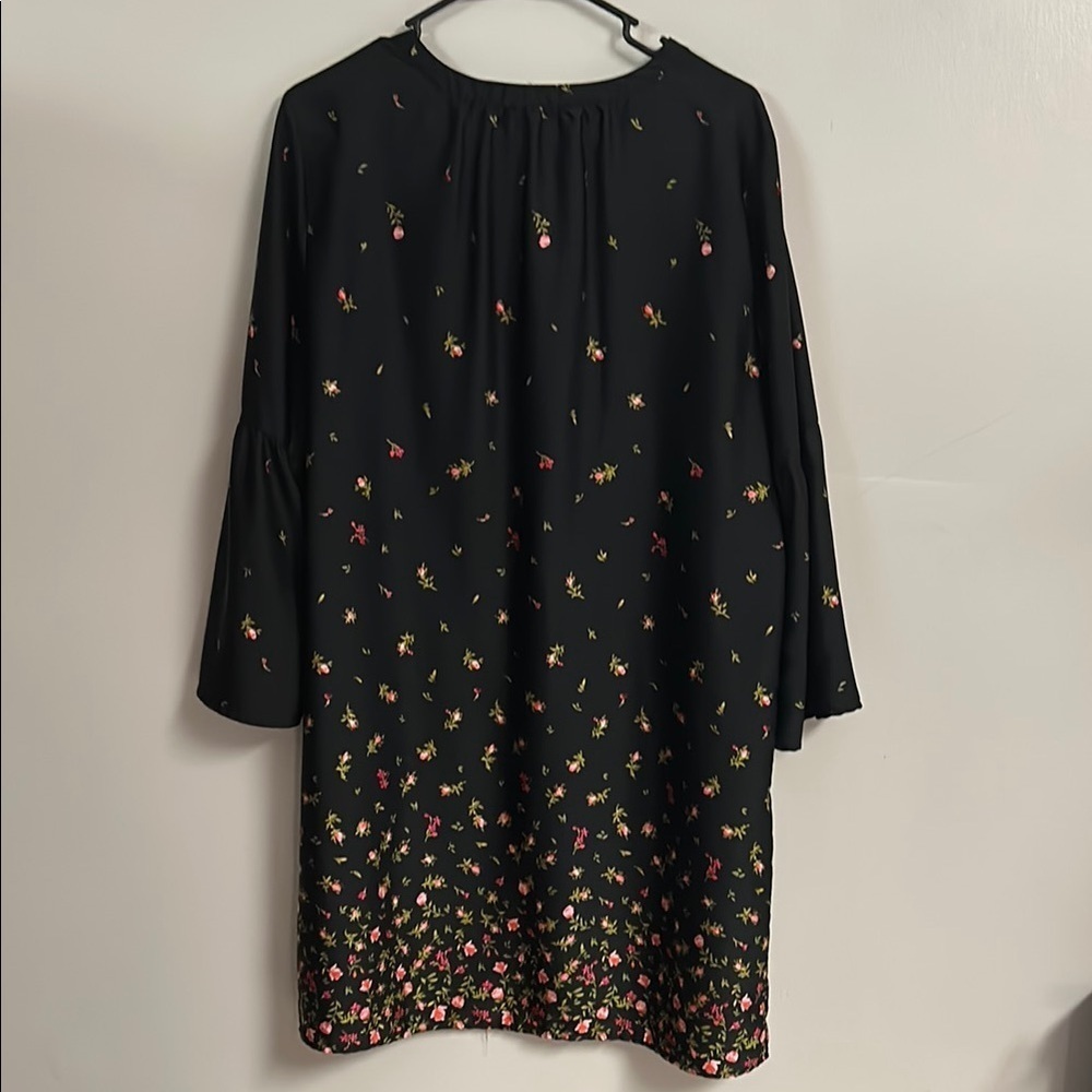Floral Black Dress - Picture 4 of 6